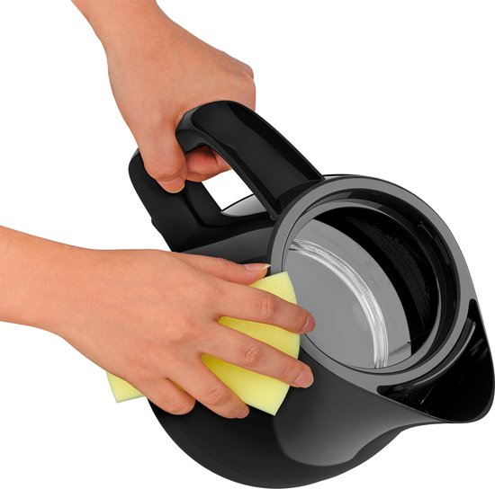 Tefal Delfini Vision KO1538 - Bouilloire électrique - 0,8 L - 2 400 W - Noir
