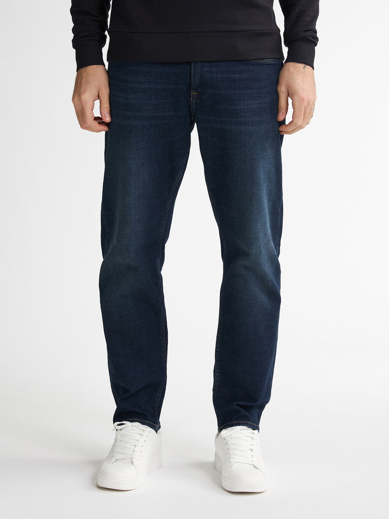 W36-L32 Dark used 5802 SANTIAGO-0009-36 Hommes Denim Straight PETROL