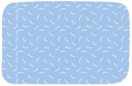 WENKO Air Comfort, tapis de repassage, bleu, à motifs, coton, 1 300 mm, 650 mm