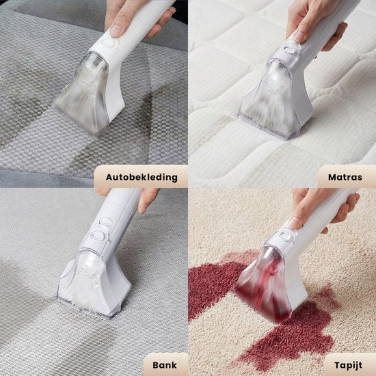 RYER Nettoyant anti-taches - Nettoyant pour canapés, tapis et intérieurs de voiture - 2 embouts inclus