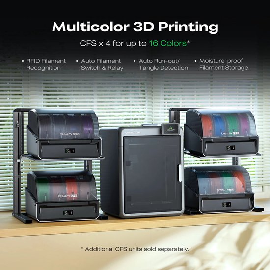Imprimante 3D Creality K2 Combo avec CFS