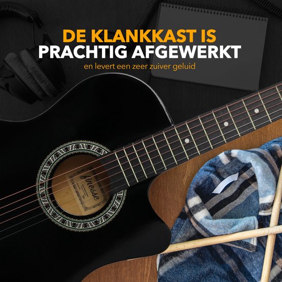 Finesse Acoustic Guitar Starter Set - Modèle Houston