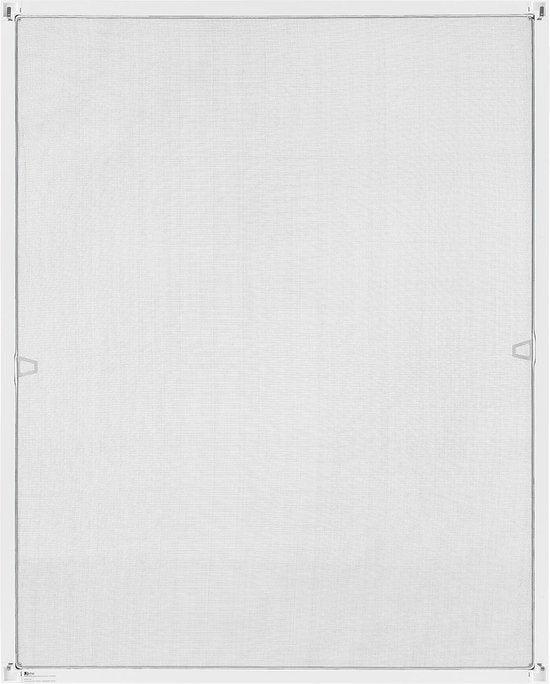 Moustiquaire / Brise-vue / Persienne - 120 x 140 cm - Blanc - Matériel de fixation inclus
