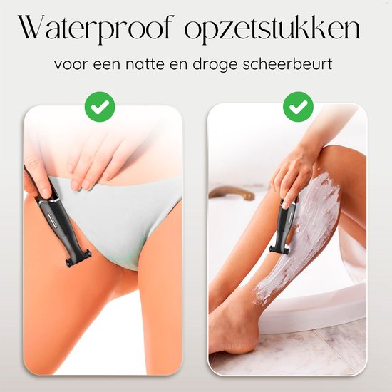 Tondeuse bikini 6 en 1 - Sansbeauté® - Visage - Aisselles - Jambes - Maillot - Tondeuse à sourcils - Epilation visage femmes - Zone intime - Ladyshaves Bikini - Epilateur électrique