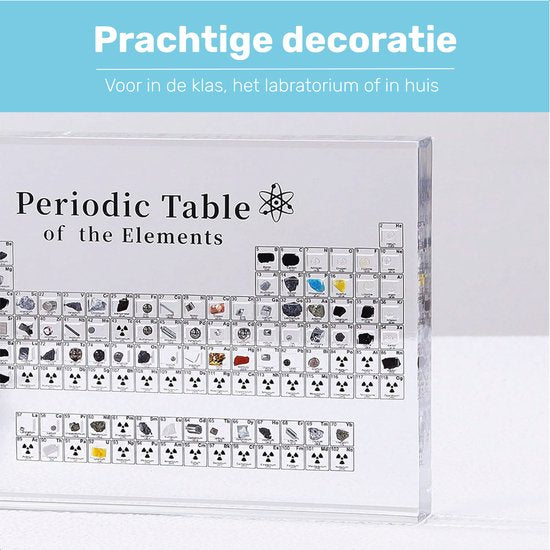 Tableau périodique des éléments - Chimie - Acrylique - Tableau périodique - Physique
