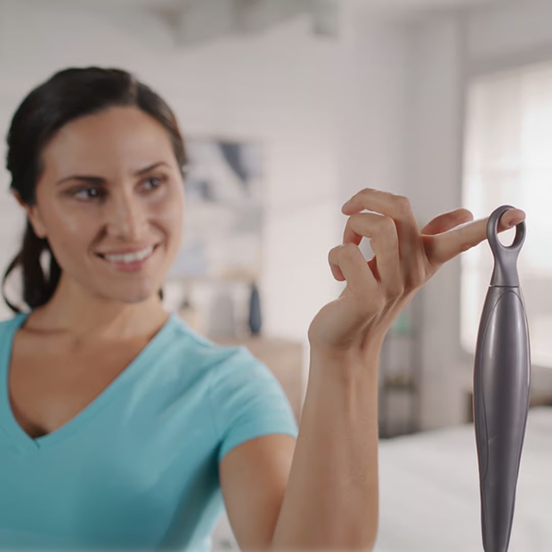 Balai turbo sans fil Livington Voom - Technologie de micro-brosses - Nettoyage puissant - Poignée flexible