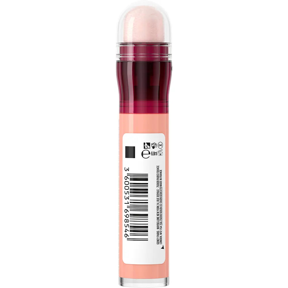 Maybelline Instant Age Rewind Eraser Correcteur de teint - Correcteur avec applicateur éponge - Jusqu'à 12 heures - Végétalien et non comédogène