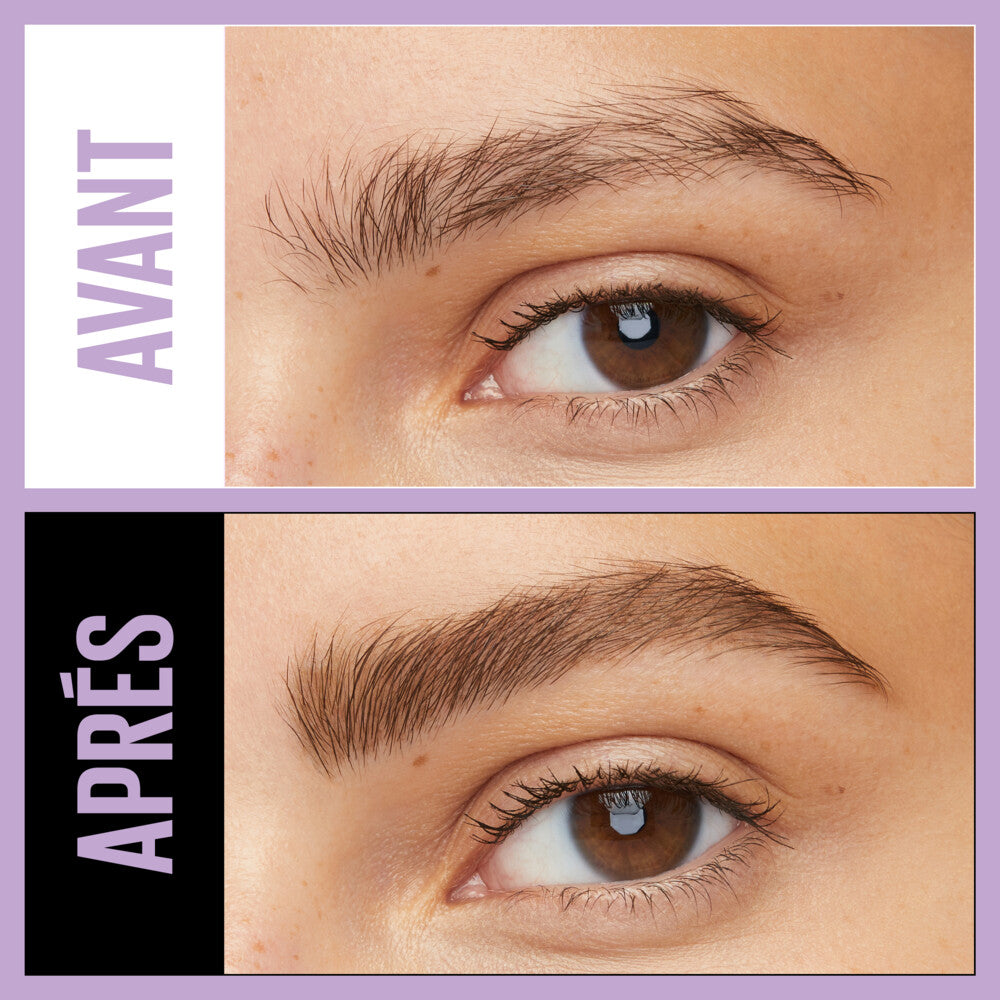 Crayon à sourcils Maybelline Express Brow - 01 Blonde - À tailler, avec brosse - Formule à base de cire