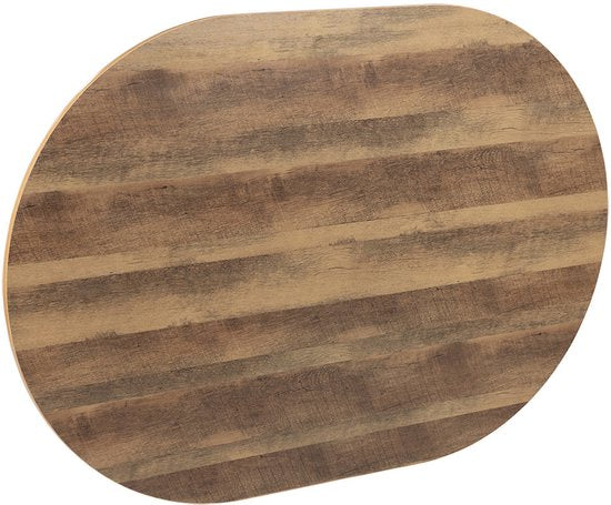 Bo-Camp - Table - Plume - Ovale - 130x90 cm