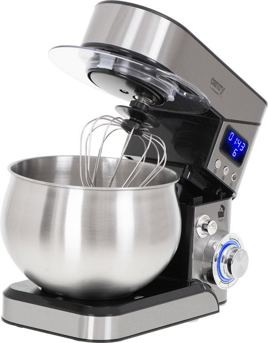 Camry CR 4223 - Robot ménager - 2 000 watts - Acier inoxydable - Écran LCD