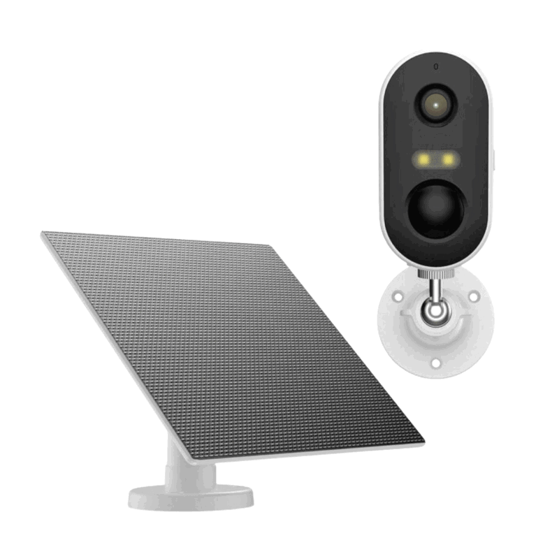Caméra de sécurité et panneau solaire | Extérieur | WIFI