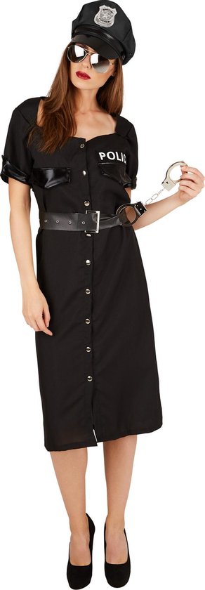 dressforfun - Policewoman XL - costume de déguisement halloween costume de fête carnaval costume de fête - 301407