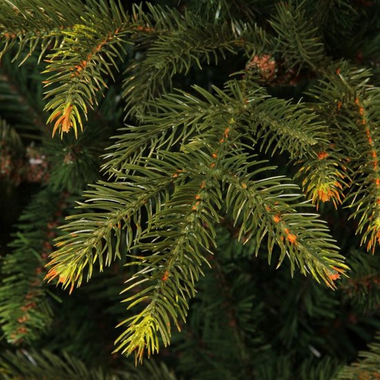 Black Box Trees Frasier Boom - Sapin de Noël à la forme naturelle - Décoration de Noël d'intérieur - Sapin artificiel à charnières - Hauteur 185 x diamètre 124 cm - Vert