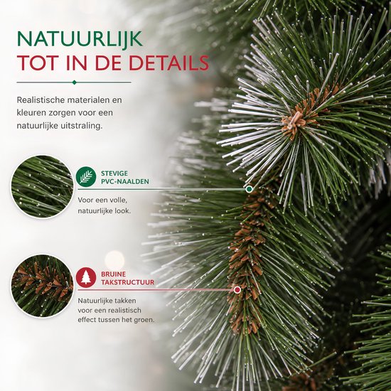 Arbre artificiel Triumph Tree Pittsburgh vert - Arbre de Noël au volume généreux et 812 branches - Décoration de Noël d'intérieur - De forme ronde avec système d'emboîtement - H 215 x Ø 117 cm