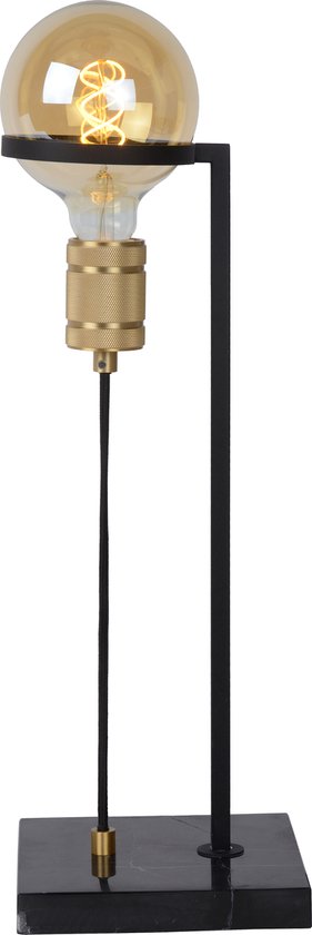 Lucide OTTELIEN - Lampe de table - 1xE27 - Noir