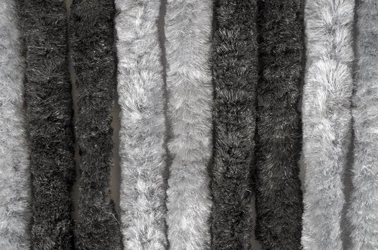 Moustiquaire Arisol - Caravane - « queue de chat » - 185 x 56 cm - Anthracite/Gris