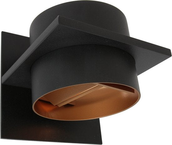 Steinhauer applique Muro - noir - métal - 3366ZW