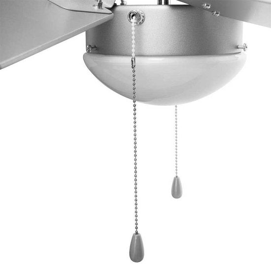 Ventilateur de plafond Tristar VE-5810 - Ventilateur de plafond avec cordon de commande - 3 vitesses réglables - Ø 76 cm - Blanc