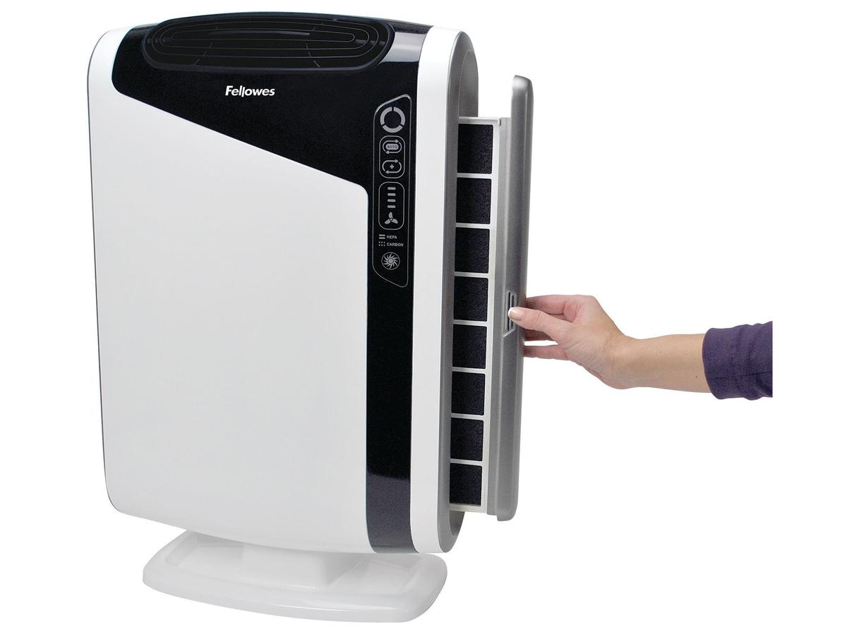 Purificateur d'air Fellowes AeraMax DX95 - Fonctionnement silencieux - Blanc - 43 m²