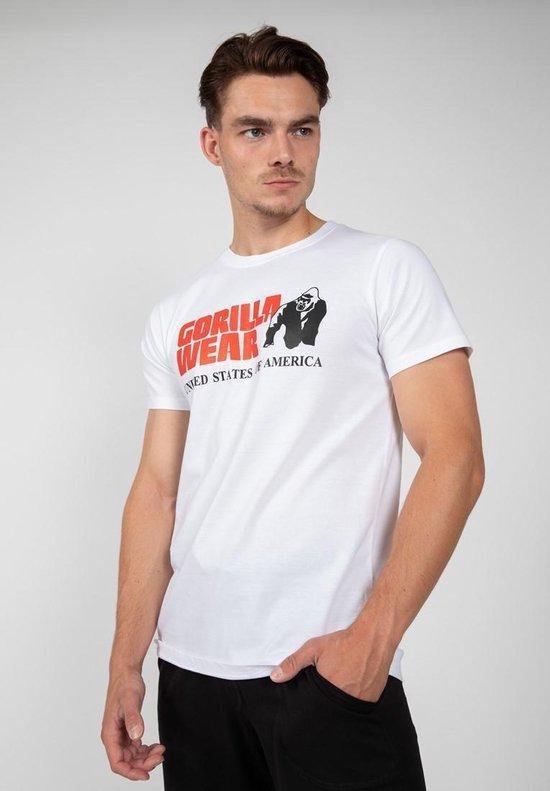 T-shirt Gorilla Wear Classic - Blanc - 3XL