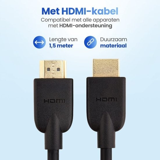 Garpex® Adaptateur HDMI pour connexion Wii - Convient exclusivement à la Nintendo Wii + Câble HDMI de 1,5 m inclus - Full HD 1080p - Convertisseur audio-vidéo adapté à la Wii