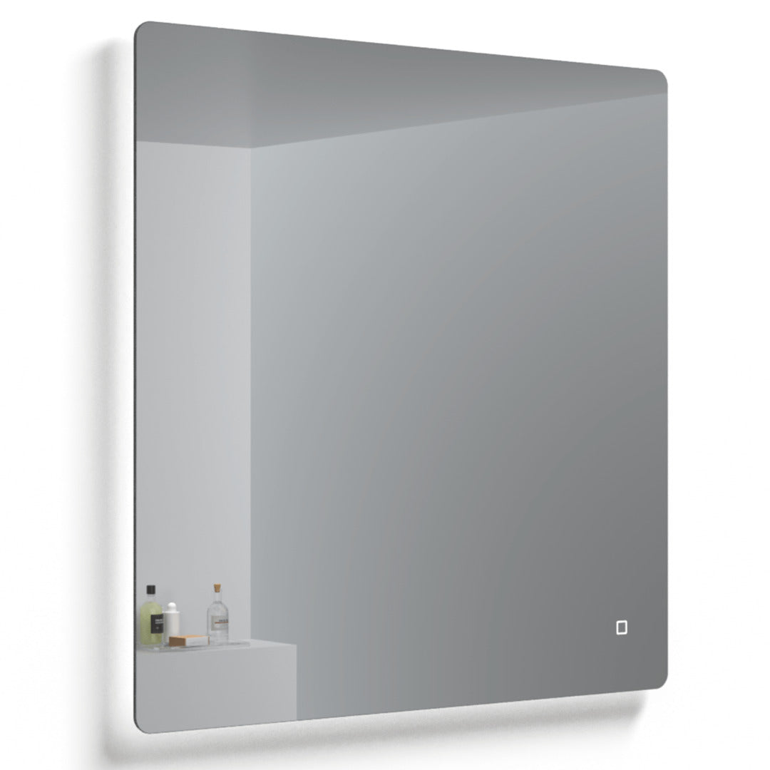 Miroir Kame Grace avec éclairage LED - 80 x 120 cm - Rectangulaire