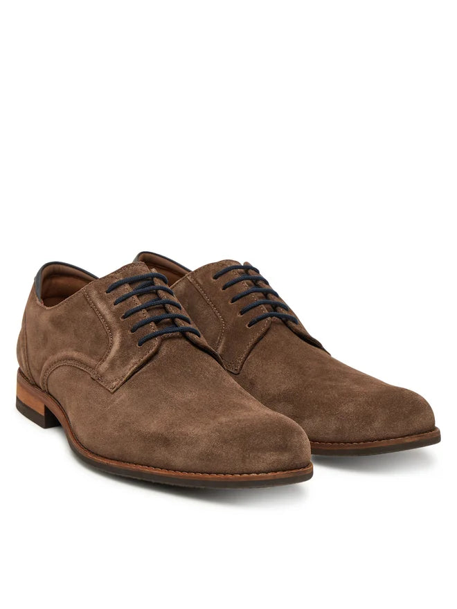 Clarks CraftArlo Lace Brown - Chaussures en daim pour hommes | Taille 46 | Couleur : Marron