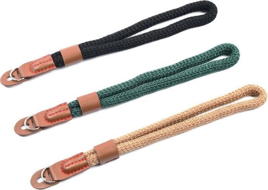 Garpex® Camera Hand Strap - Camera Wrist Strap - Grip Strap - Camera Strap - Universal - Green