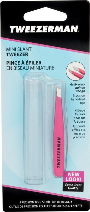 Tweezerman Mini pince à épiler rose
