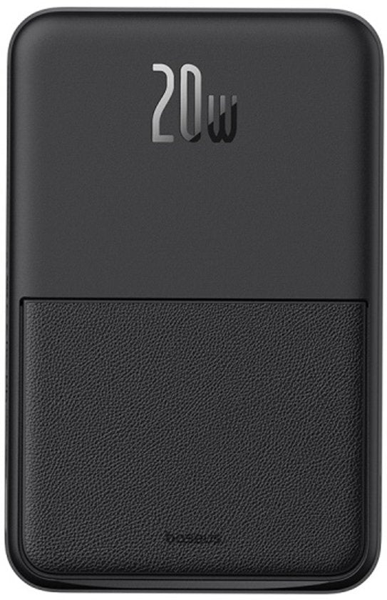 Baseus MagPro MagSafe Powerbank 20W avec support 5 000mAh Noir