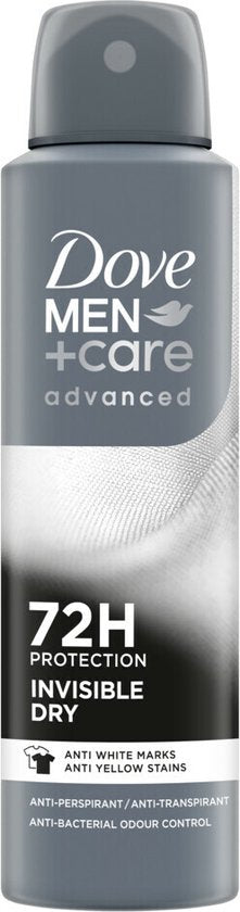 Dove Men+Care - Déodorant - Spray - Invisible Dry - 150ml
