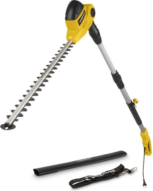 Taille-haie télescopique électrique Powerplus POWXG2044 - Taille-haie électrique de 550 W, lame de 550 mm