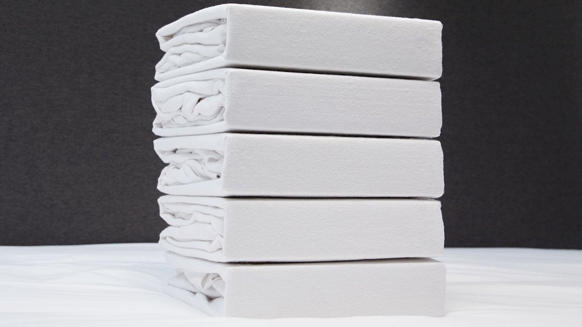 Beter Bed Select Molton Splittopper 180 x 200 cm - White - Protège-matelas pour matelas Splittop jusqu'à 10 cm