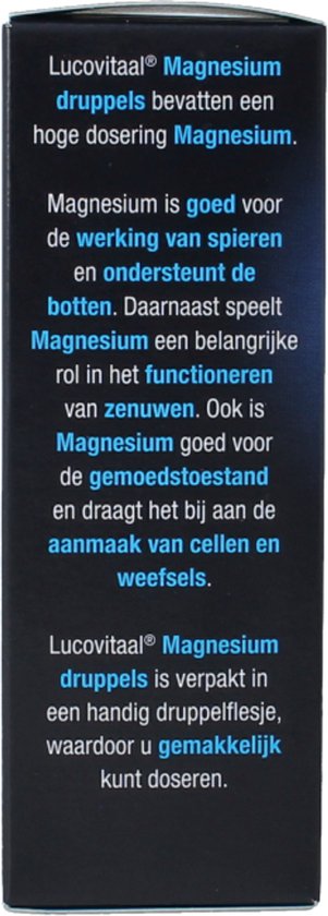 Lucovitaal - Gouttes de citrate de magnésium, 50 ml