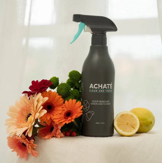 Achaté Désodorisant - Citron et fleurs - 500ml