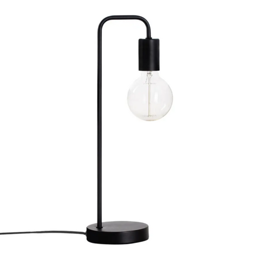 Lampe de table Atmosphera - Métal - E27 - 46 cm - Noir