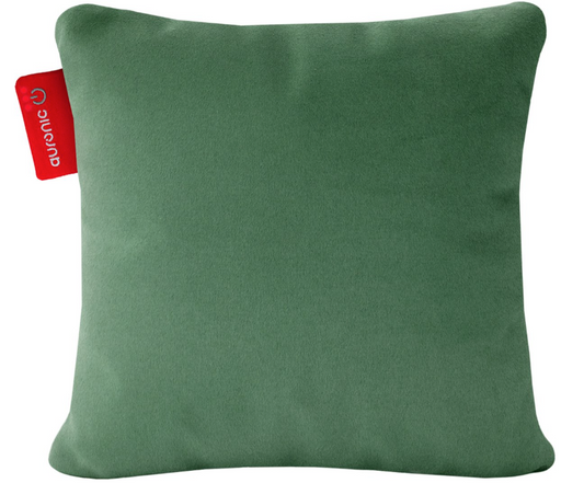 AURONIC - Oreiller électrique - Classic 45x45 - Oreiller de chaleur infrarouge - Vert pastel