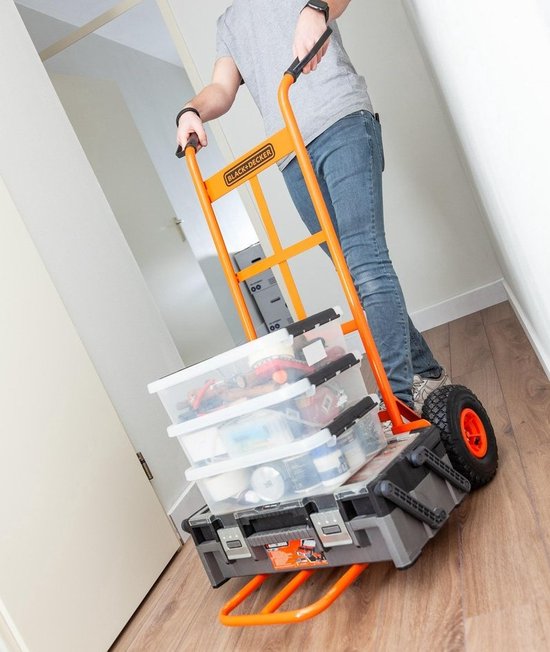 BLACK+DECKER Chariot BXWT-H301 - Chariot - jusqu'à 120 KG - Acier