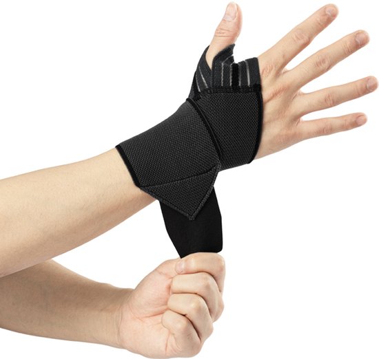 Wellhealth - Genouillère ou poignet pour le soulagement de la douleur et le soutien - Genouillère - M/L - 1 pièce