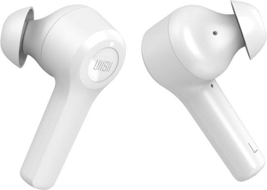Casque Bluetooth 5.0 IPX5 Contrôle tactile 24 heures Autonomie UiiSii blanc