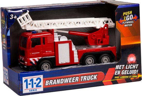 112 Camion de pompiers 1:32 avec son et lumière