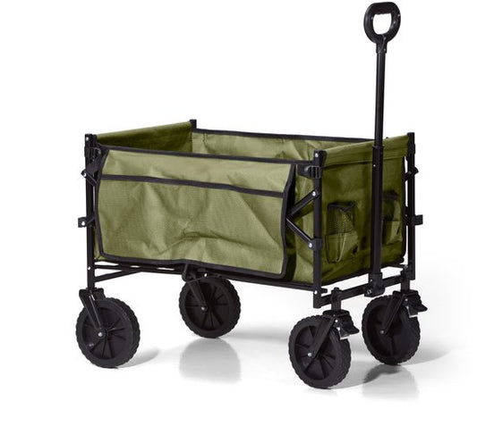 Wagon - XL - Pliable - 100L - Vert