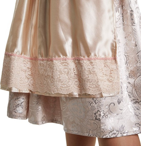 dressforfun - Midi-Dirndl Traunstein modèle 2 XL - Robe fantaisie costume halloween robe de soirée robe carnaval costume carnaval robe de soirée - 304633