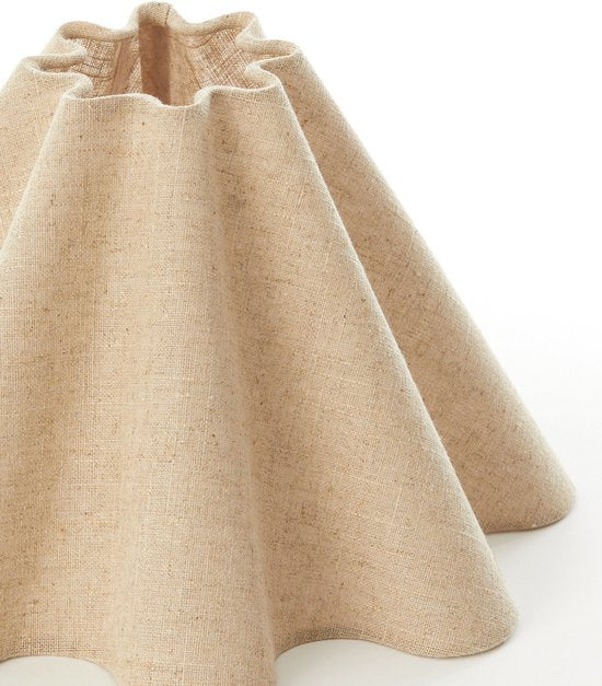 Light & Living - abat-jour - Bezaha - naturel - tissu - Ø 11 cm - E27 - 2035947