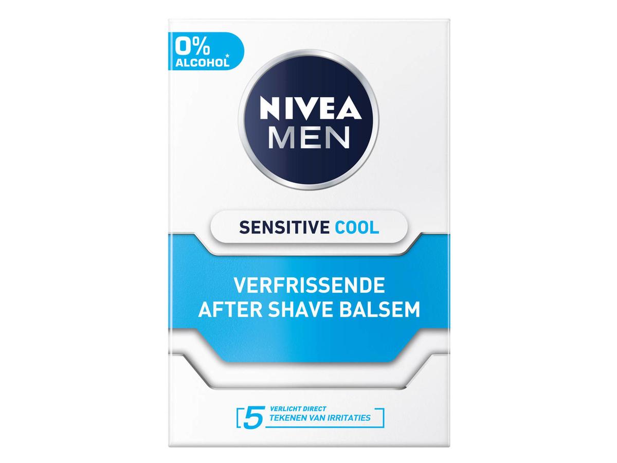 Baume après-rasage Nivea Men Sensitive Cool - Nourrissant et apaisant - 6 x 100 ml