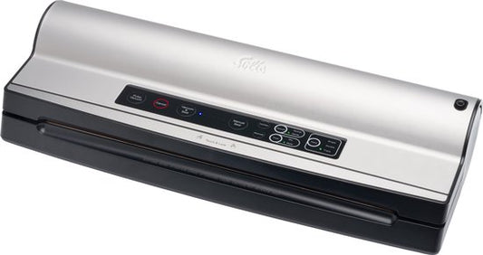 Solis Vac Prestige Maxi 5706 - Machine à emballer sous vide avec sacs sous vide et papier d'aluminium - Machine à emballer sous vide avec fonction Marinator et tuyau d'arrosage - Extra Large