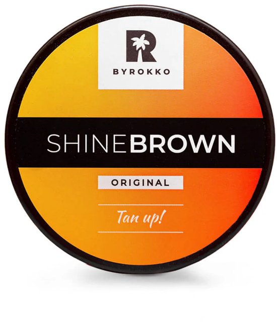 BYROKKO - Shine Brown Original - 200 ml - Solarium - Crème bronzante