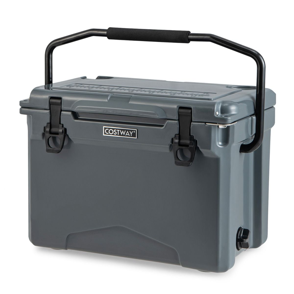 Glacière Coast - moulée par rotation - isotherme - 21 litres - grise