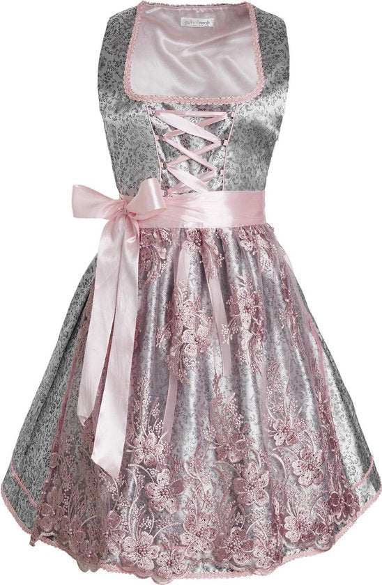 Dressforfun Mini-Dirndl Sonthofen modèle 2 XL - déguisement costume halloween déguisement fête de carnaval déguisement fête de carnaval - 304663