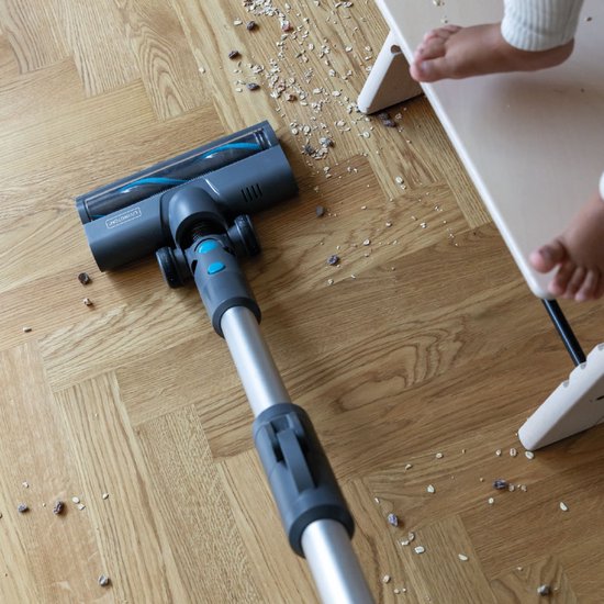 Livington Sense IQ – Aspirateur sans fil intelligent avec détection des saletés, articulation flexible, brosse à LED et système de filtration à 5 niveaux - Aspirateur sans fil - Appareil de nettoyage des sols